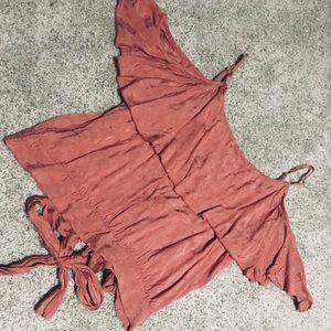 Cold Shoulder Pink Ruffle Shirt from Buckle!! ✨